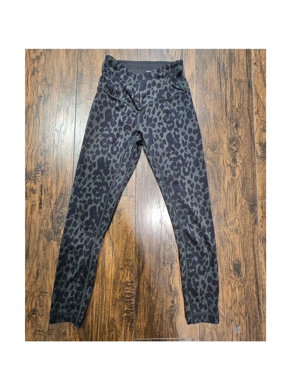 Victoria's Secret Leggings Size 2 Black Cheetah